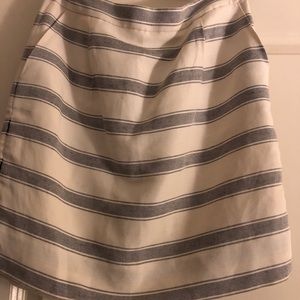 JCrew Lined Linen Skirt